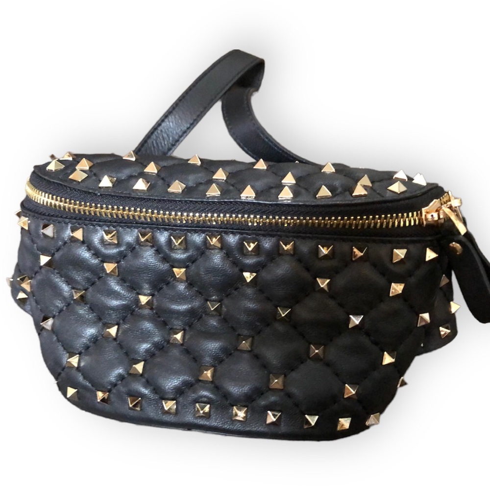 Valentino Quilted Waist Belt Bag